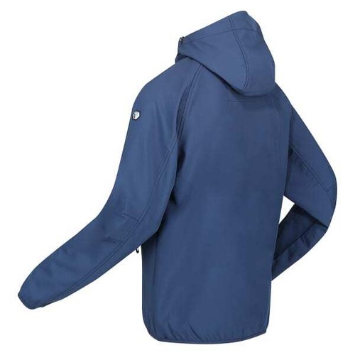 Regatta Arec III Mens Stretch Water Repellent Hooded Softshell Jacket RRP £70 - Picture 17 of 23