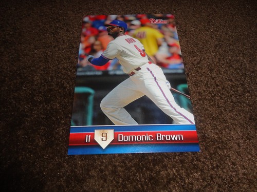 PHILLIES PLAYER/COACH PHOTO CARD Brown/Buchanan/Buchholz/Burrell/Burnett SGA - Picture 5 of 14