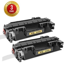 2PK CE505A Toner Cartridge For HP 05A LaserJet P2035 P2035N P2055DN P2050 P2030