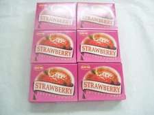 HEM Strawberry Incense Cones, 6 Packs of 10 Cones = 60 Cones