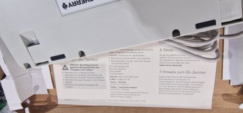 Cherry G84-4100 Compact Keyboard - Picture 3 of 4