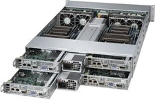 Supermicro SuperServer SYS-6028TR-HTR 4-Node 12 Bay LFF 4x X10DRT-H CTO Server