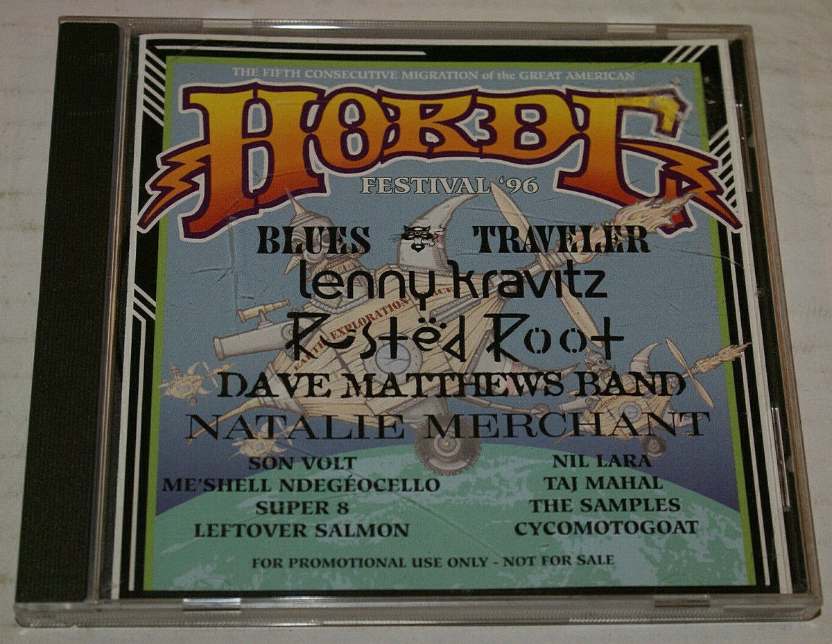 Horde Festival '96 Promo CD Lenny Kravitk Dave Matthews Rusted