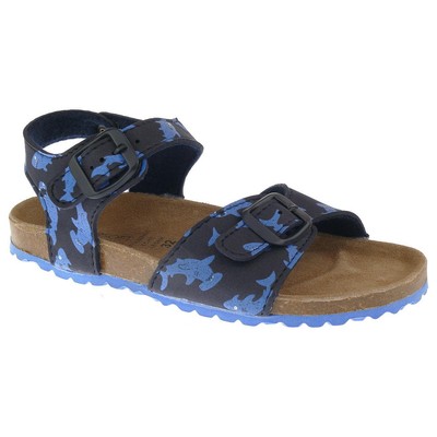 Supersoft 485 012 Kinder Sandale Fersenriemen Lederfussbett Kork Gr.27-36