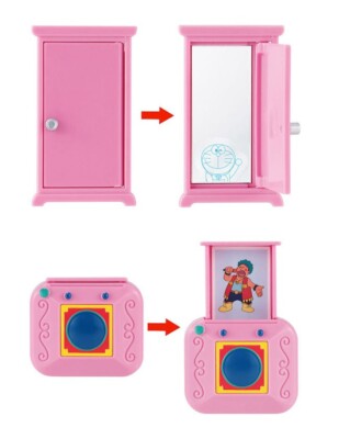 Doraemon Secret Items Vol 2 Bandai Gashapon Figure Anywhere Door Camera set of 2