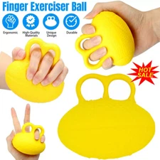 Finger Exerciser Ball Hand Wrist Strengthen Grip Therapy Relief Squeeze Trainer