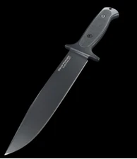 Cold Steel Drop Forged Survivalist Fixed Knife 8" 52100 Steel Blade G10 Handle