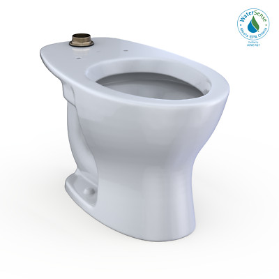 Toto Commercial Flushometer Floor Mounted Elongated Tornado Flush Toilet Bowl