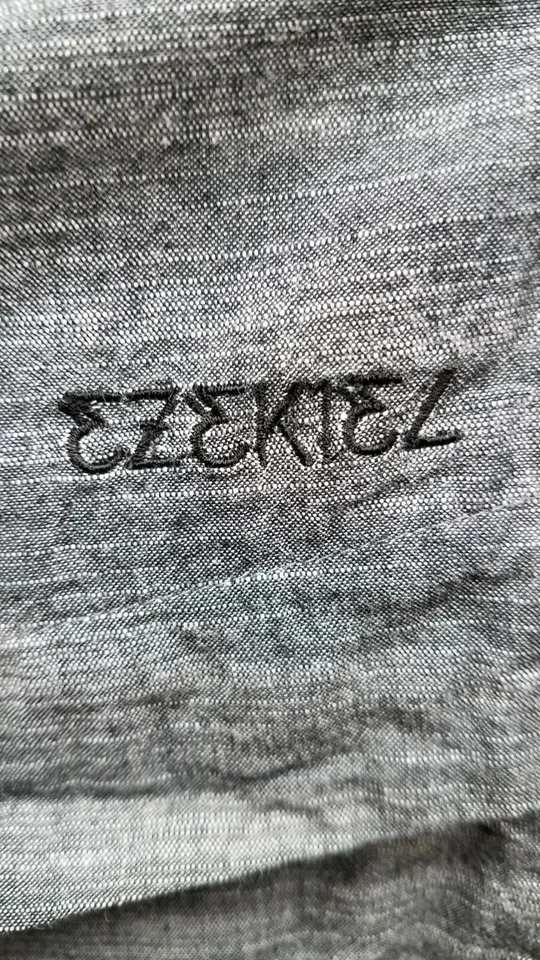 Women's Ezekiel Jacket/Shirt (S) Black/White. Cotton. Zip/Button. Medium Weight. - Image 3 of 4