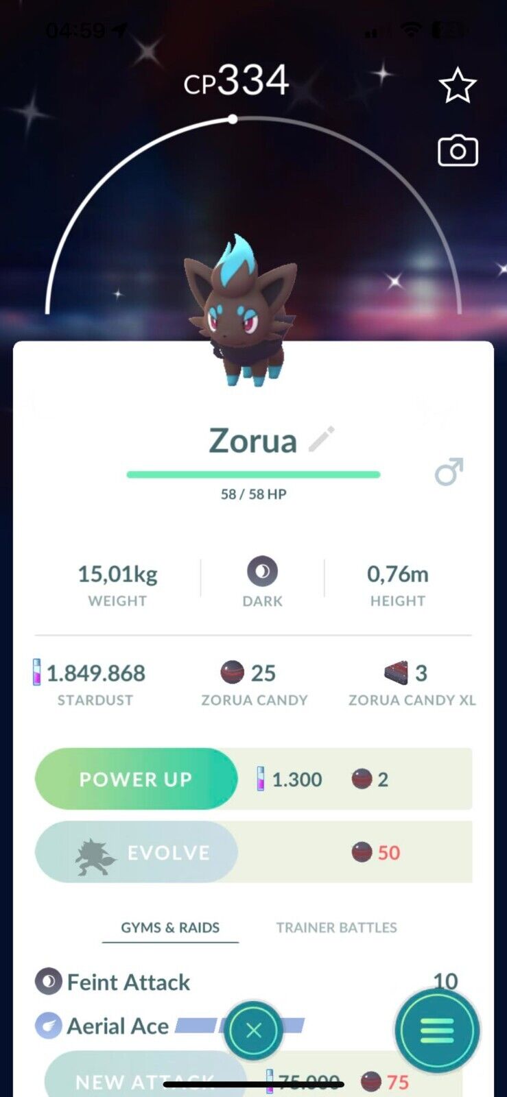 Shiny Zapdos Pokemon Trade Go LV20 Registered / 30 Day Trading Stardust  Pokémon