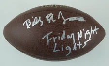 Billy Bob Thornton Signed NFL Full Size Football Autographed Friday Night Lights