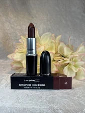 MAC Matte Lipstick - 613 SIN - Full Size .1oz Original Form New in box Free Ship