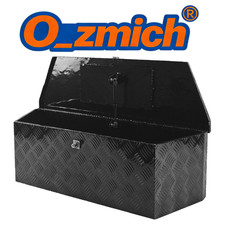 D085 Trapezoidal Truck Toolbox Trailer Box Aluminum Box Strap Box 915&times;305&times;305mm