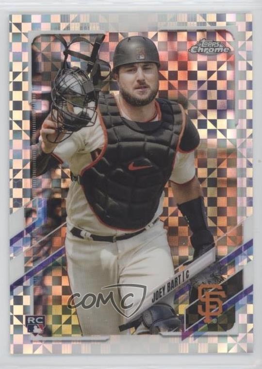 2021 Topps Chrome X-Fractor Joey Bart #109 1w5