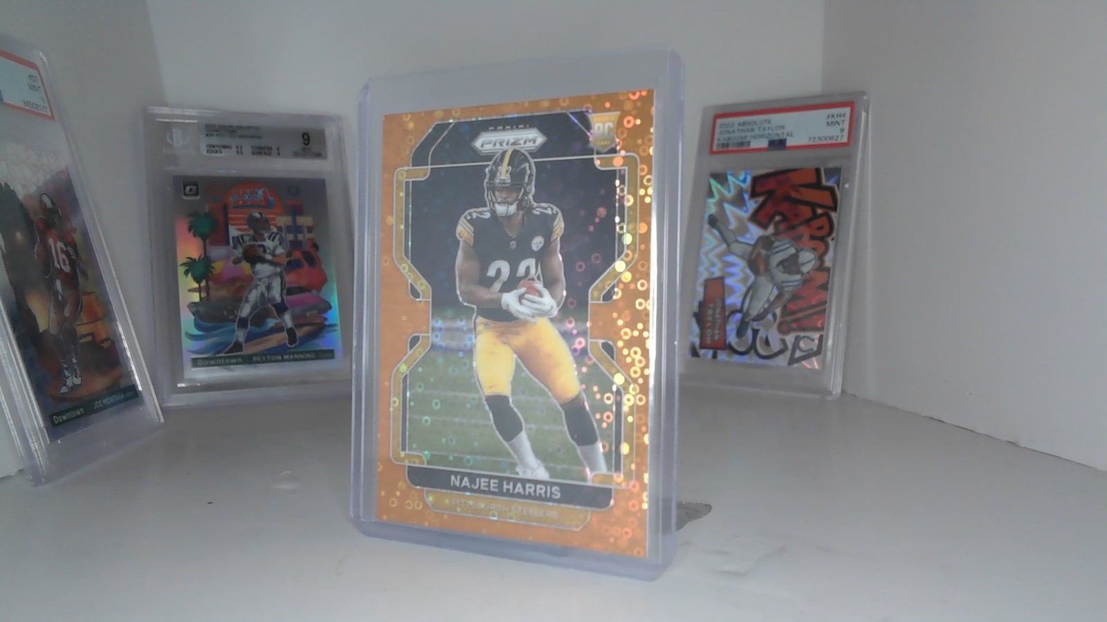 2021 Panini Prizm - Rookie Najee Harris #343 Orange Disco Prizm  (1059)