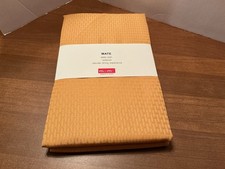 Ochre Yellow Tablecloth, 60 x 108 inches, New in Package ,Ochre Yellow.