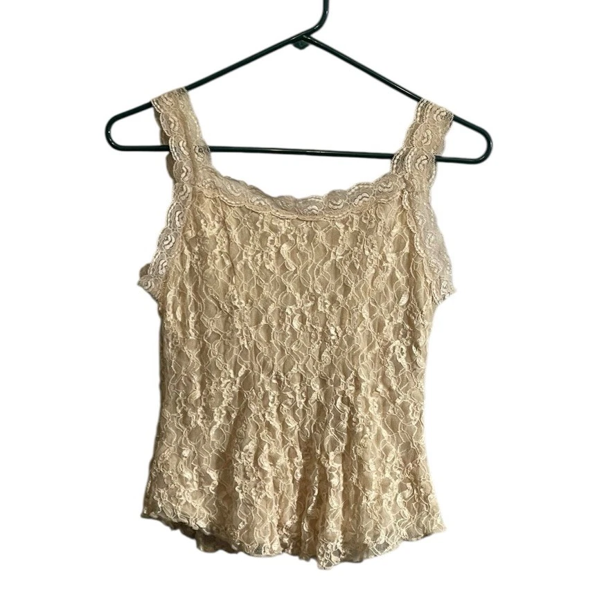 Corsé camisola Y2K de colección de encaje bustier vintage hadas coqueta lazo XS Foto 2 de 4