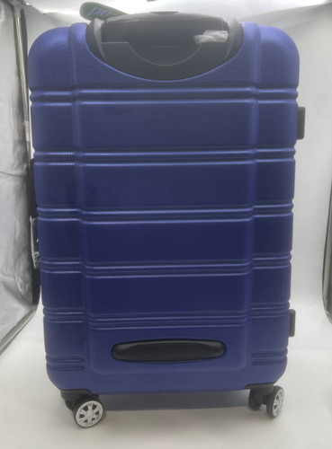 ROCKLAND MELBOURNE HARDSIDE EXPANDABLE SPINNER WHEEL LUGGAGE, 24 INCH - BLUE