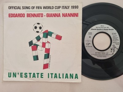 Edoardo Bennato/ Gianna Nannini - Un'estate Italiana 7'' Vinyl Germany