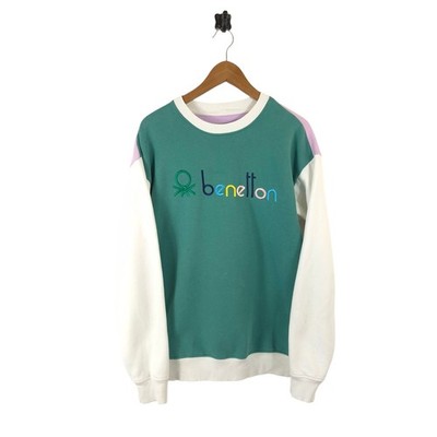 Herren United Colors of Benetton Pullover Sweatshirt Small
