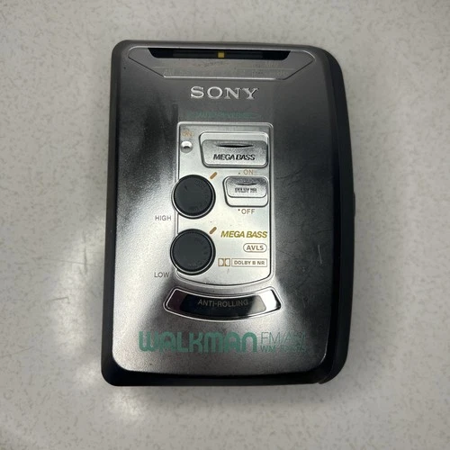 Vintage Sony WM FX 375 Walkman Cassette Player Auto Reverse TESTED READ
