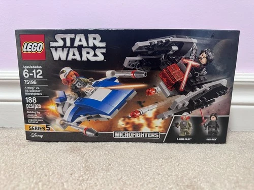 LEGO Star Wars: A-Wing vs. TIE Silence Microfighters (75196) - BRAND NEW
