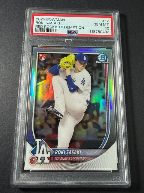 Roki Sasaki 2025 Bowman Bowman Chrome