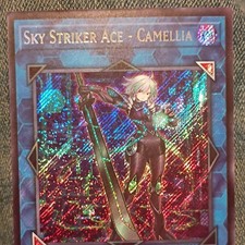 Yu-Gi-Oh! Sky Striker Ace - Camellia Effect Link Monster 1st Ed Holo ATK 1500 L…