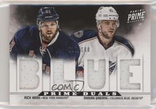2012-13 Panini Prime Prime Duals /100 Rick Nash Marian Gaborik #18 2de