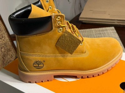 Timberland Men's 7.5 Inch Premium Waterproof Wheat Boots-Free Shipping USA
