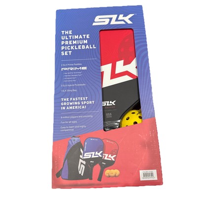 Selkirk Prime Max Ergonomic Pickleball Bundle 2 Paddles-3 Balls-1 Carry Bag New!