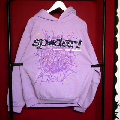 Sp5der V2 Purple Acai Hoodie Size XL NEW | eBay