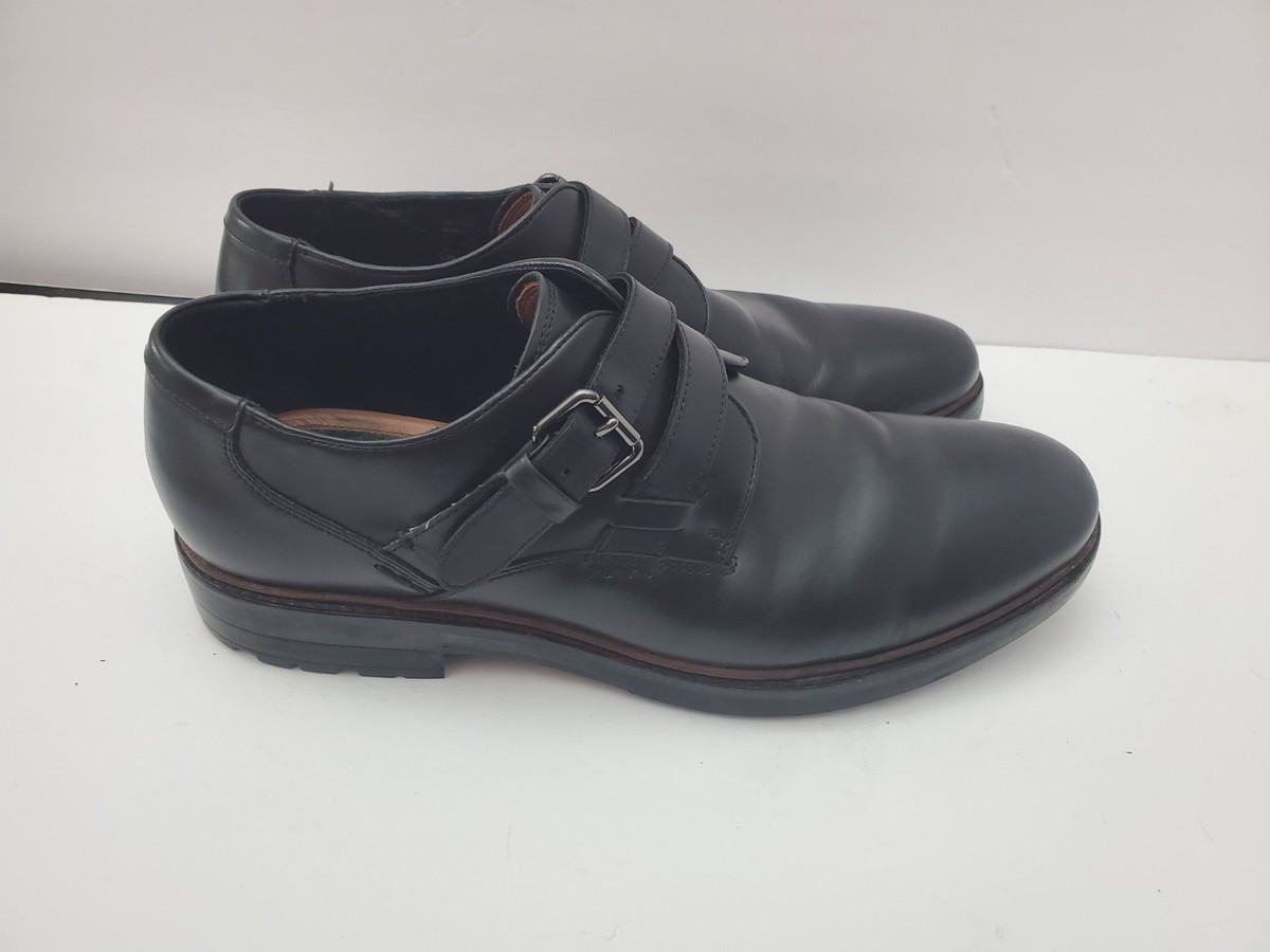 Mens Shoes 11D used Coach Black Blake Monk Strap Loafers  display picture 2