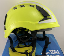 3M SecureFit Safety Helmet  X5000 series X5014X-ANSI HV Green Vented Reflective