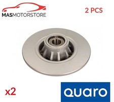 BREMSSCHEIBEN SATZ PAAR HINTEN QUARO QD9845 2PCS A FÜR VAUXHALL VIVARO