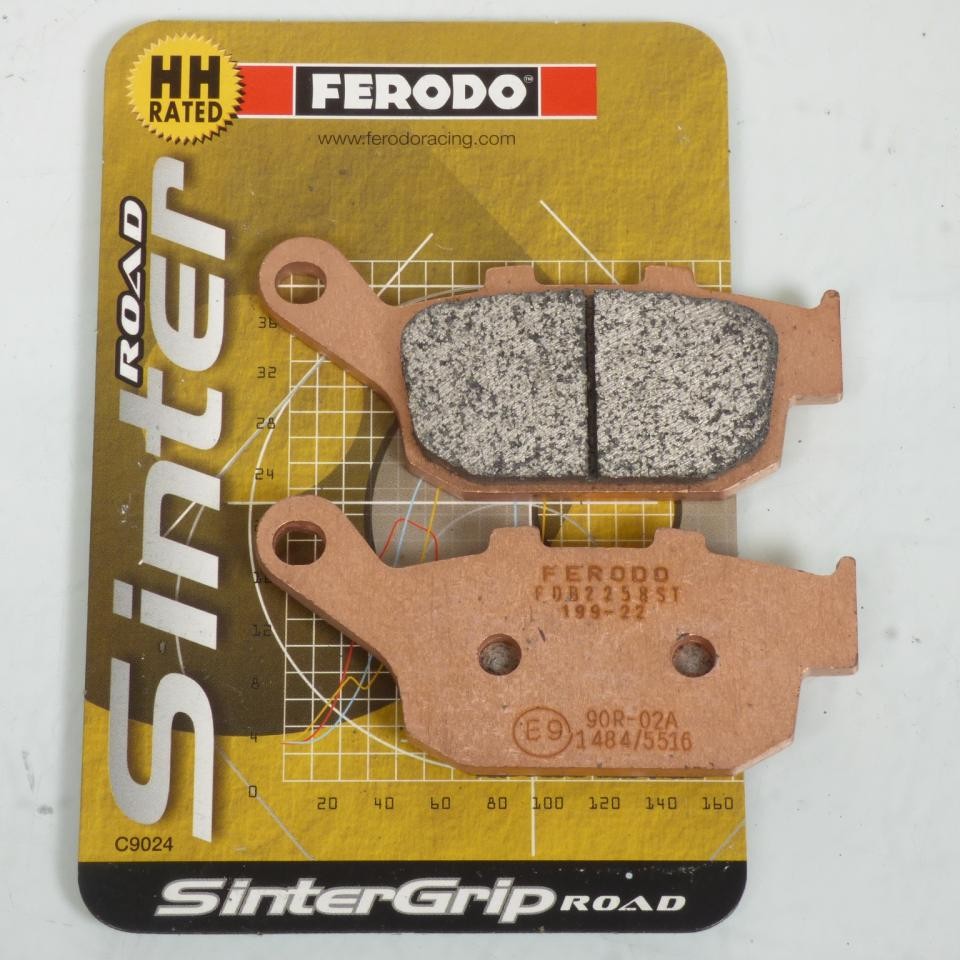 Plaquette de frein Ferodo AR pour Suzuki 650 SFV Gladius 2009-2016