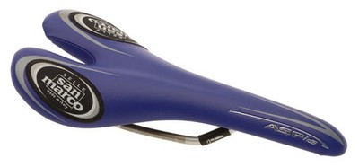 Selle San Marco Aspide Saddle Titanium Rails Blue 2004 NIB NOS NEW