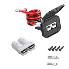 Anderson Connector,8AWG 50AMP Battery Quick Connect/Disconnect Connector, 1.6...