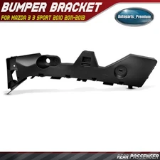 Rear Passenger Plastic Bumper Cover Reinforcement Bracket for Mazda 3 3 Sport