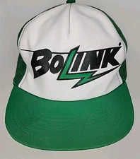 BOLINK RC Car Snapback Trucker Hat Cap Vintage USA Green Black  Advertisement
