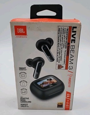 新品未開封JBL Live Beam 3 Wireless Earbuds Amazon.com: JBL Live Beam 3 - True wireless noise-cancelling stick