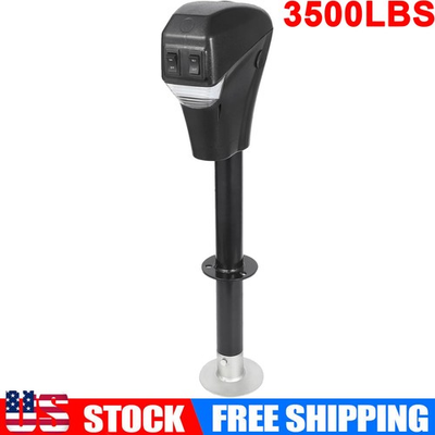 #ad Electric Trailer Jack 3500 lbs Power Tongue Jack for RV Trailer amp; Camper Black $81.99