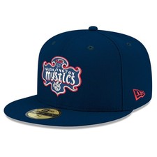 Men's New Era  Blue Washington Mystics Team 59FIFTY Fitted Hat