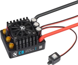 XC C8 ESC Sensorless Brushless ESC 160A 3-6S Lipo For 1/8 1/10 RC Car Trucks