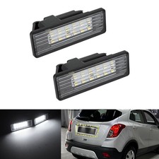 2 Stk. LED Kennzeichen Nummernschild Leuchte für Peugeot 208 II ab 2019 Weiss