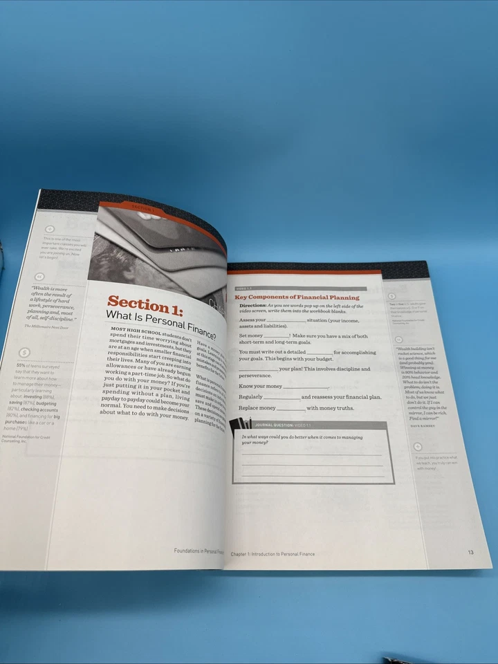 Foundations In Personal Finance Ramsey - Financial Peace High School Homeschool - Image 3 of 4