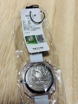 Hello Kitty 50th Anniversary Clear Sanrio Limited Edition Analog Uhr Neu