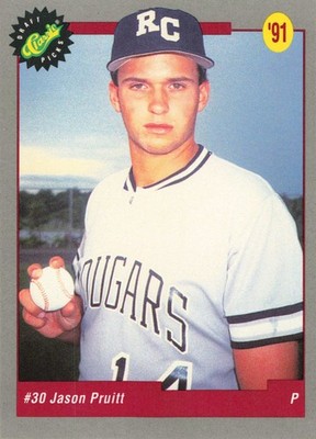 Jason Pruitt 1991 Classic Draft Picks #26 Rockingham High School Cougars