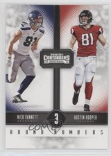 2016 Panini Contenders Round Numbers Nick Vannett Austin Hooper #11 1u7