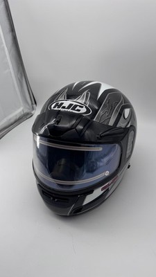 HJC CL-12 Full-Face Motorcycle Helmet Black, XL Used